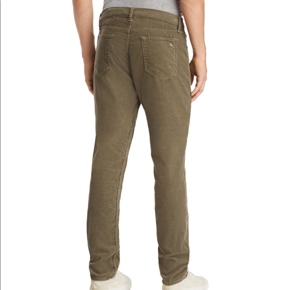 Rag & Bone Mens Fit 2 Slim Corduroy Pants NWT - Picture 2 of 3